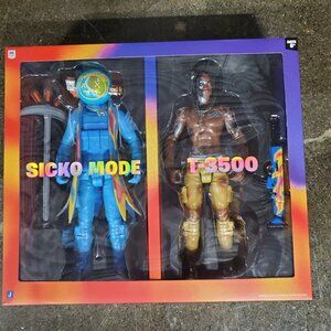 Travis Scott Cactus Jack Fortnite 12" Action Figure Duo Set